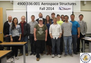 Aerospace Structures Fall 2014